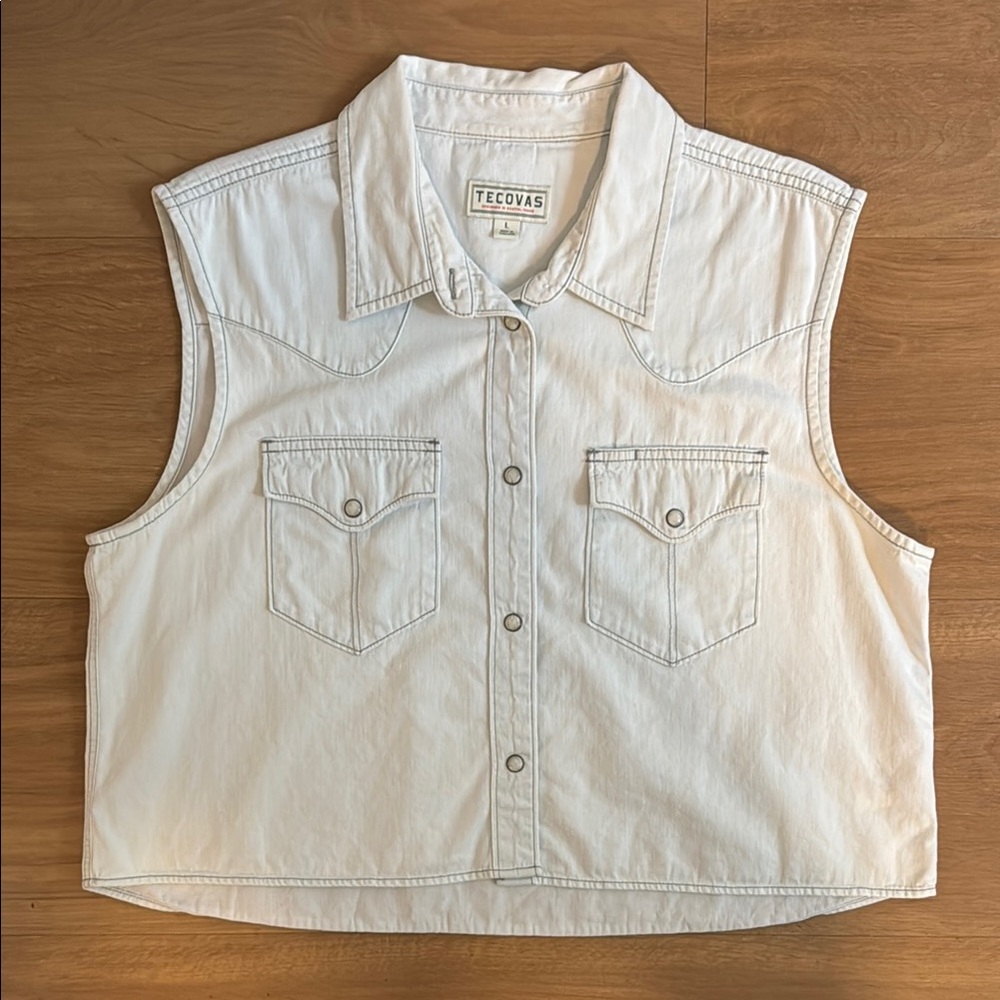 Tecovas Denim Vest